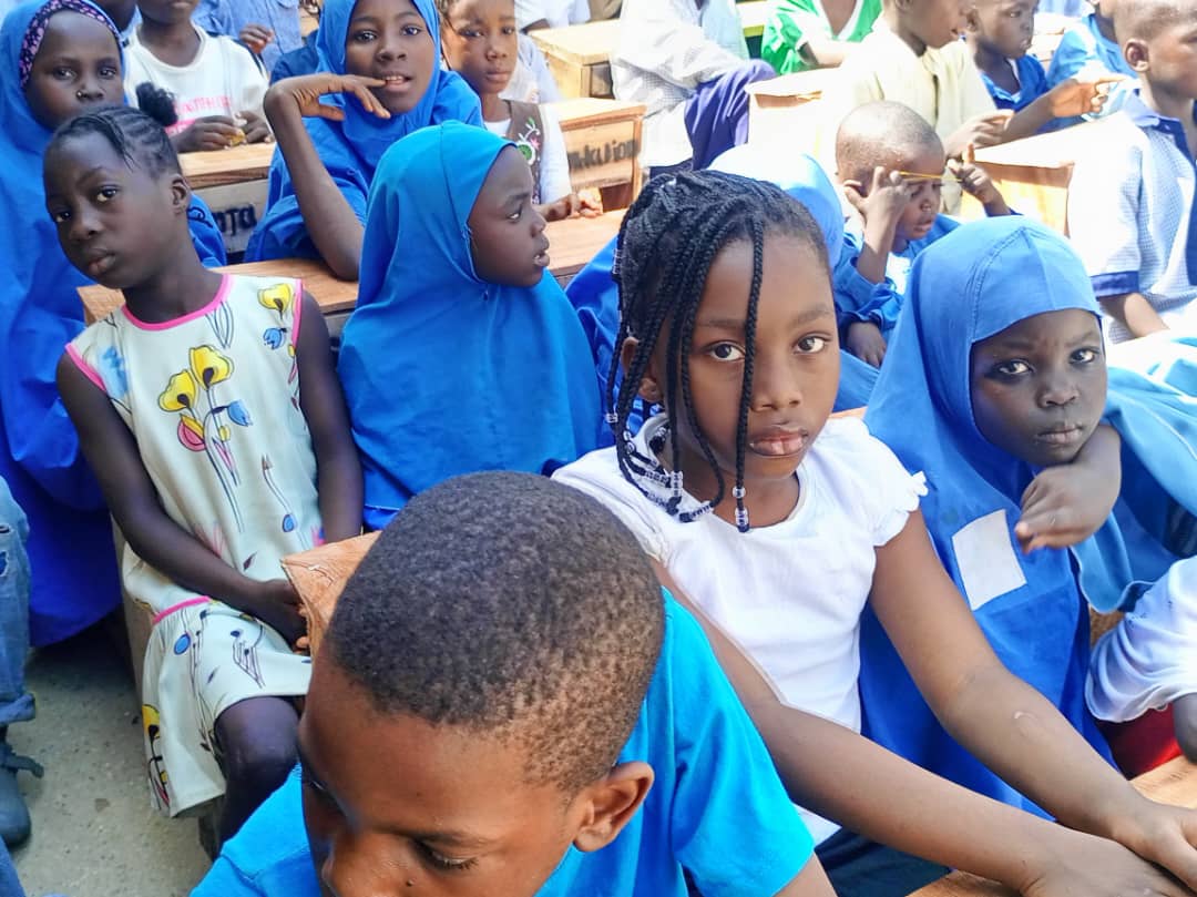 Sonja Bertram's Children Foundation with children